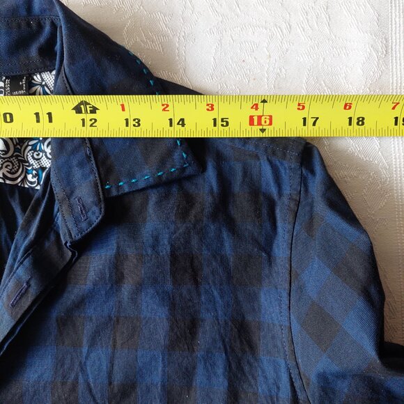 MEXX Metropolitan Dress Shirt Button Down Top Long Sleeve Size Men's Small - Picture 7 of 8